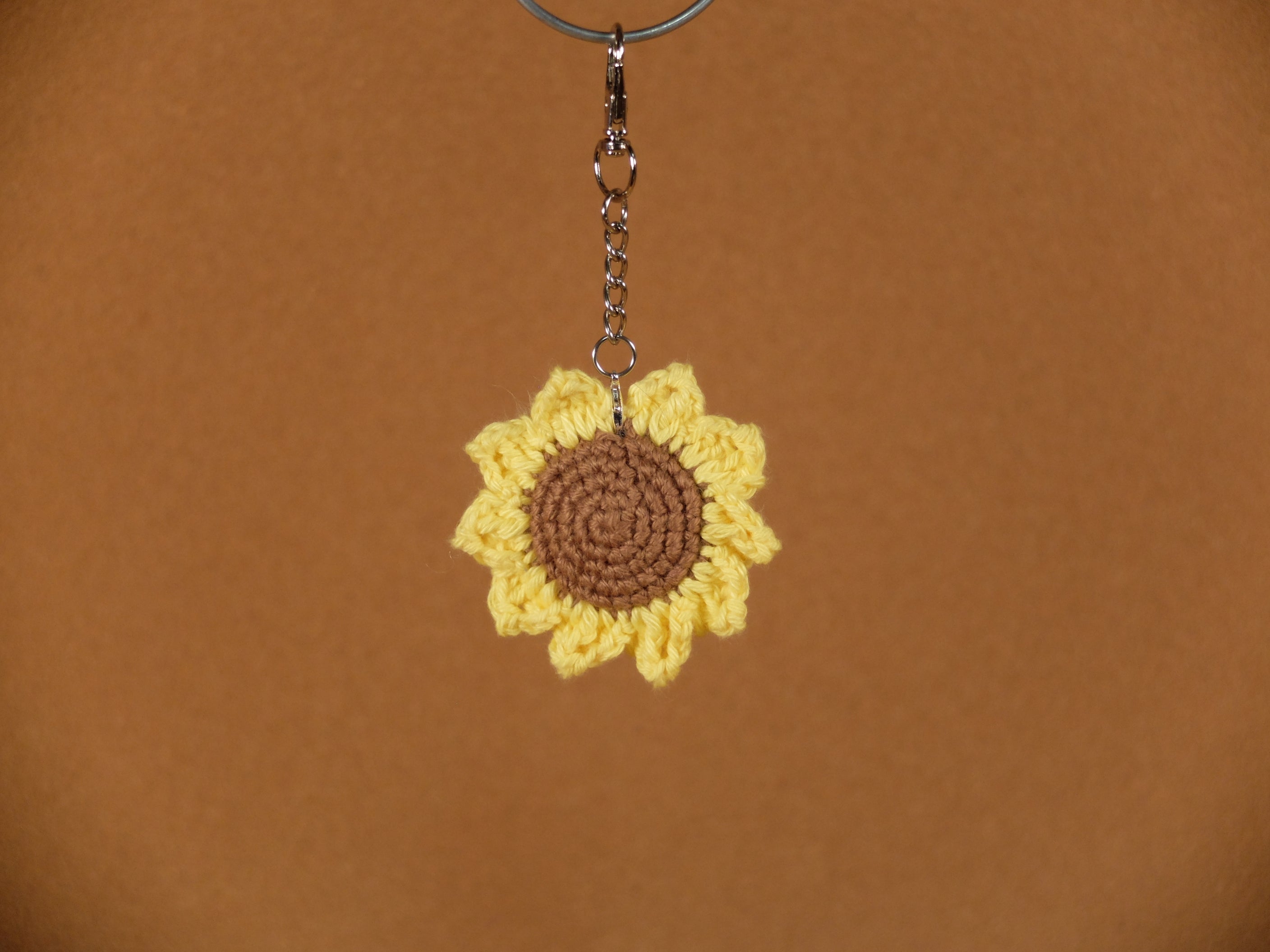 Sunflower Keychain