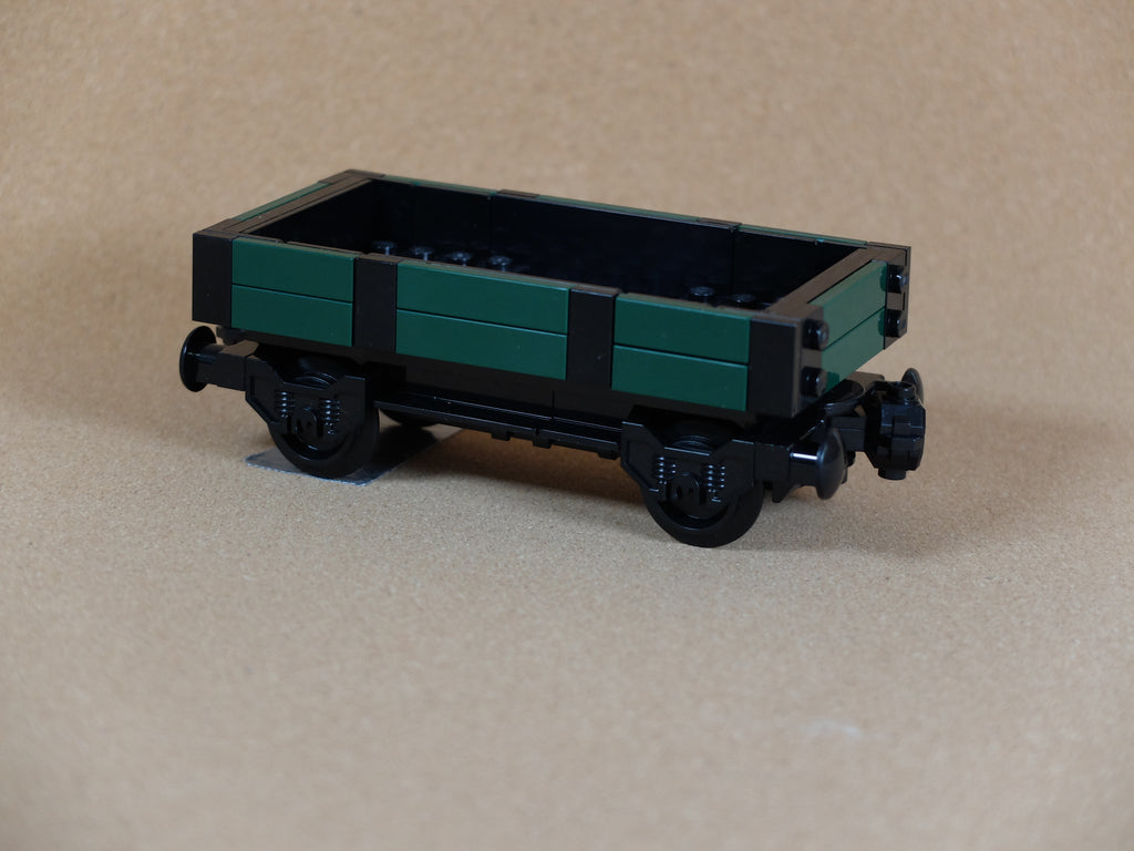 Custom LEGO set: British two planks flat car